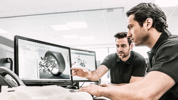 Schaeffler employees at work for the SHARE research network.