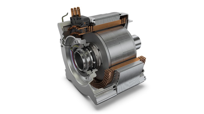 800 V E-Motor - Oil Cooling & Wave Winding