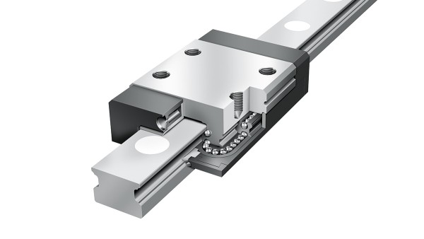 Schaeffler Linearführungen: Vierreihige Miniatur-Kugelumlaufeinheiten