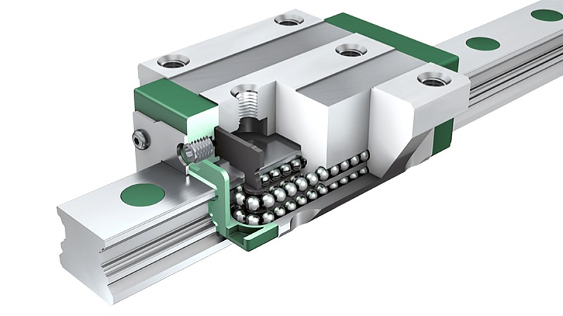 Schaeffler Linearführungen: Vierreihige Kugelumlaufeinheiten