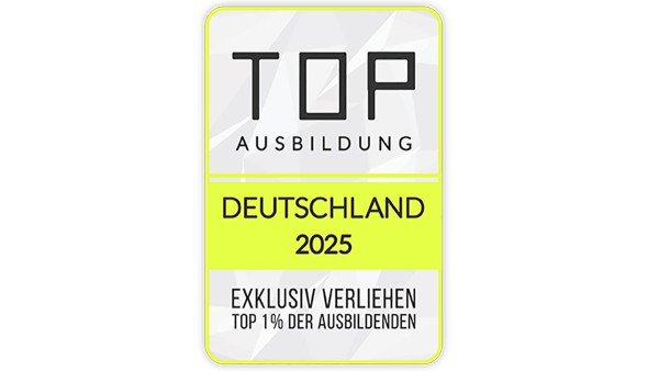 Auszeichnung Top Ausbildung 2025